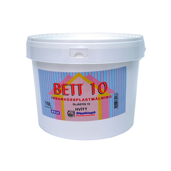 BETT 10 innimálning